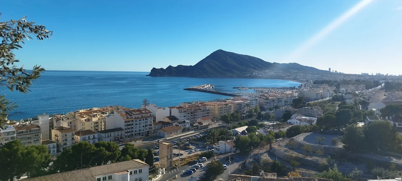 El mirador de la ermita Virgen del Mar en benidorm
