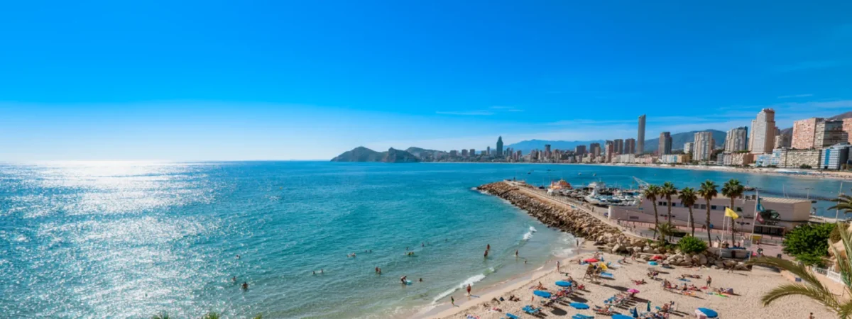 Alquiler vacacional en Benidorm cerca de las mejores playas