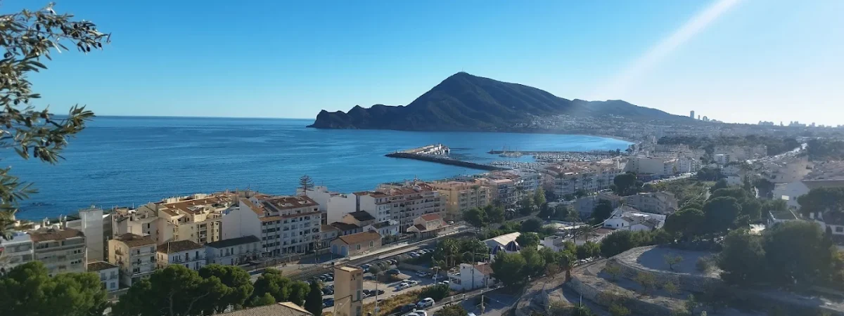 El mirador de la ermita Virgen del Mar en benidorm