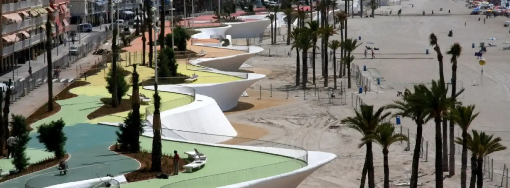 Playa benidorm-poniente