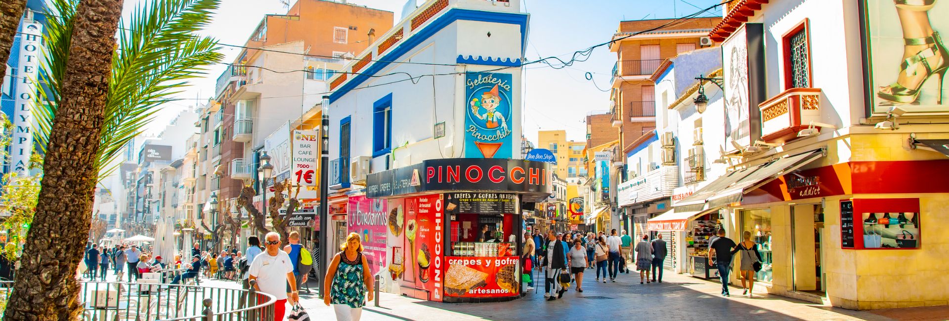 centro de Benidorm escapada fin de semana