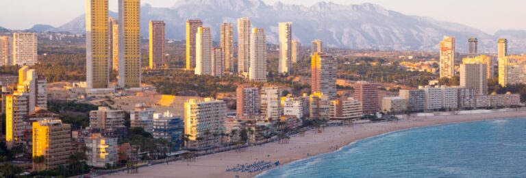 Alojamientos cerca de la playa en Benidorm