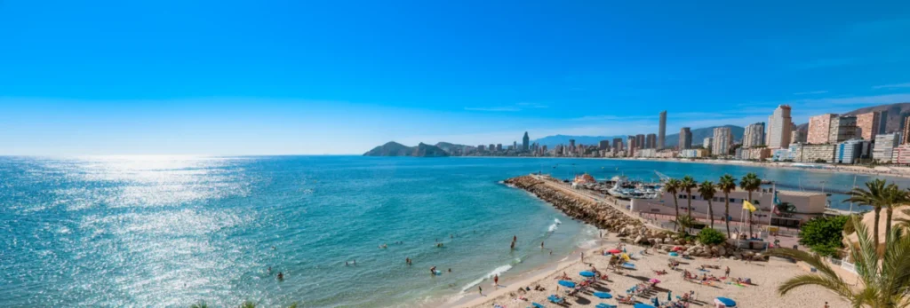Alquiler vacacional en Benidorm cerca de las mejores playas